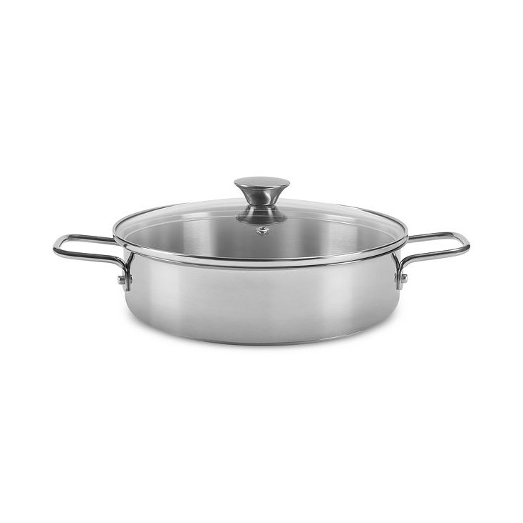 Arch Studio 3-qt stainless everyday pan