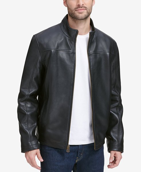 Cole Haan men's leather jacket