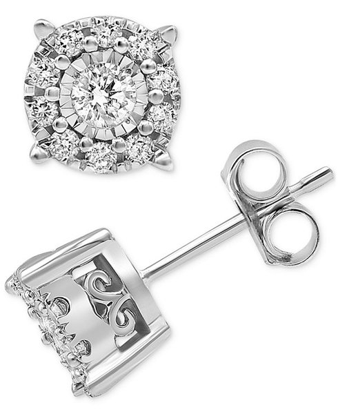 Diamond studs 1/3 ct 14k gold