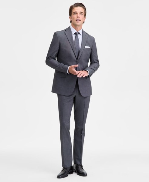DKNY men's modern-fit suit