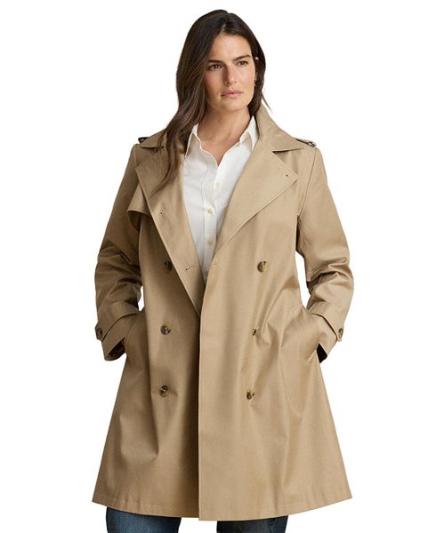 Lauren Ralph Lauren plus trench coat