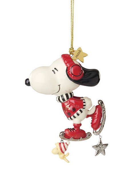 Lenox Snoopy parade ornament