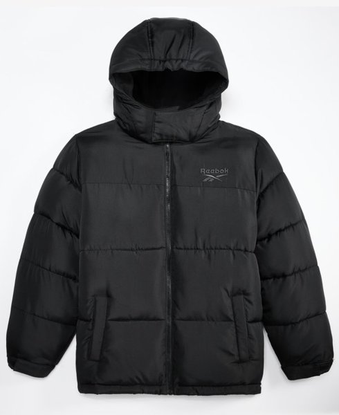 Reebok boys' hooded puffer jacket