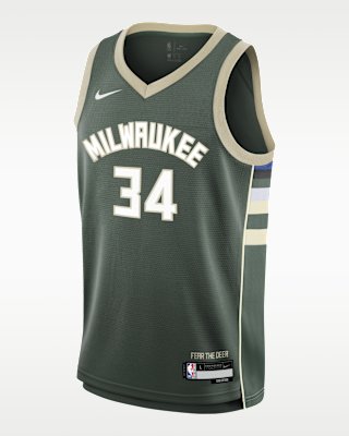 Giannis Bucks Swingman jersey (big kids)