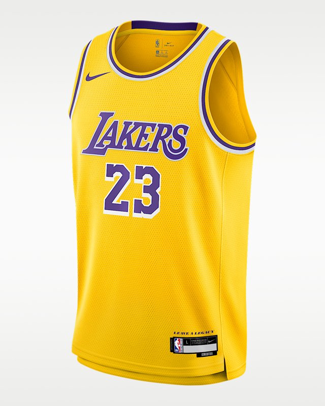 LeBron James Lakers jersey (big kids)