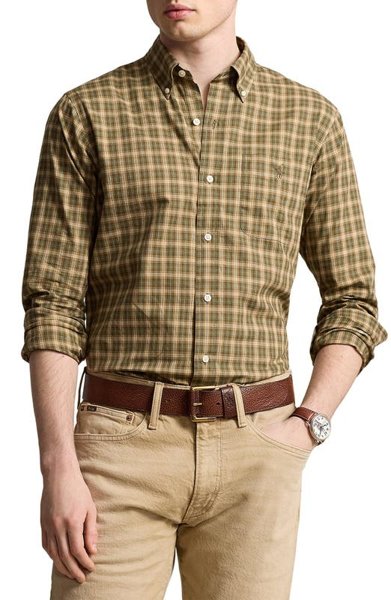 Polo Ralph Lauren plaid button-down