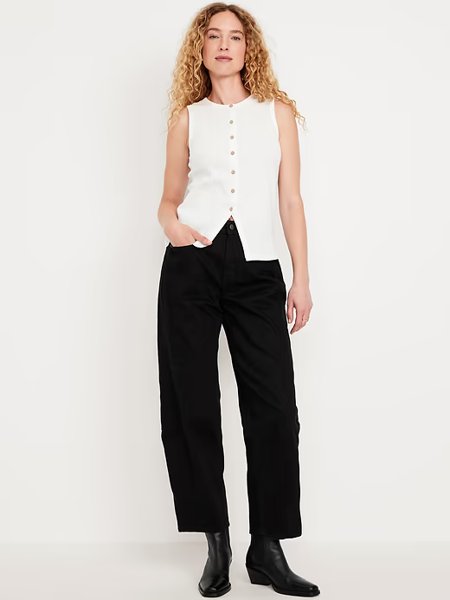 Old Navy baggy barrel jeans