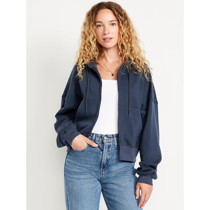 Old Navy full-zip fleece hoodie