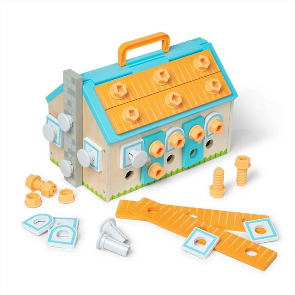 Melissa and Doug Build-a-House toolbox