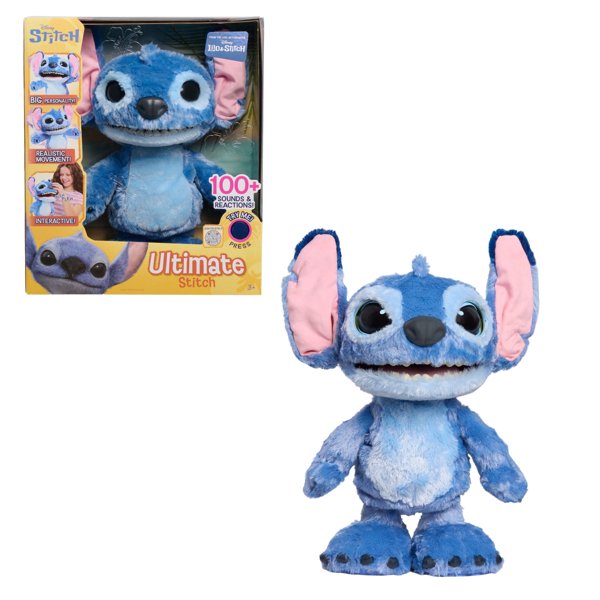 Disney Ultimate Stitch interactive plush