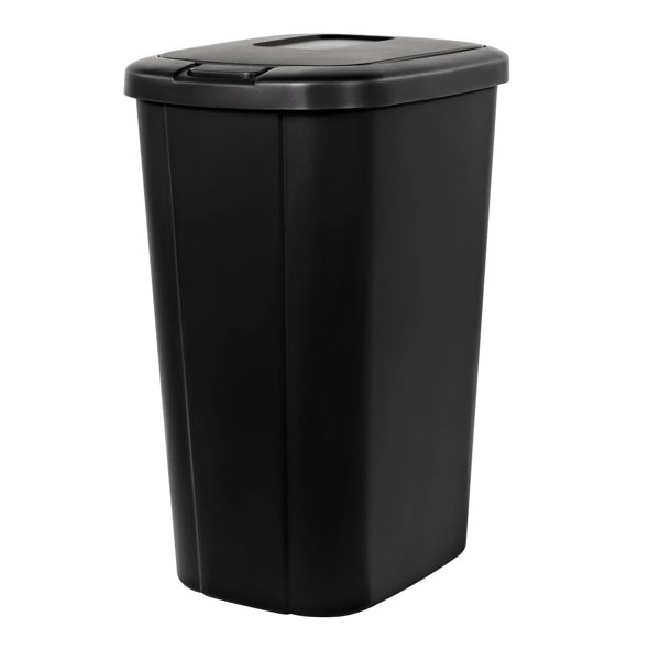 Hefty 13.3-gal touch-top trash can