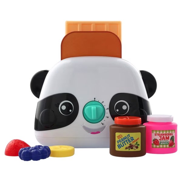Kid Connection panda toast set