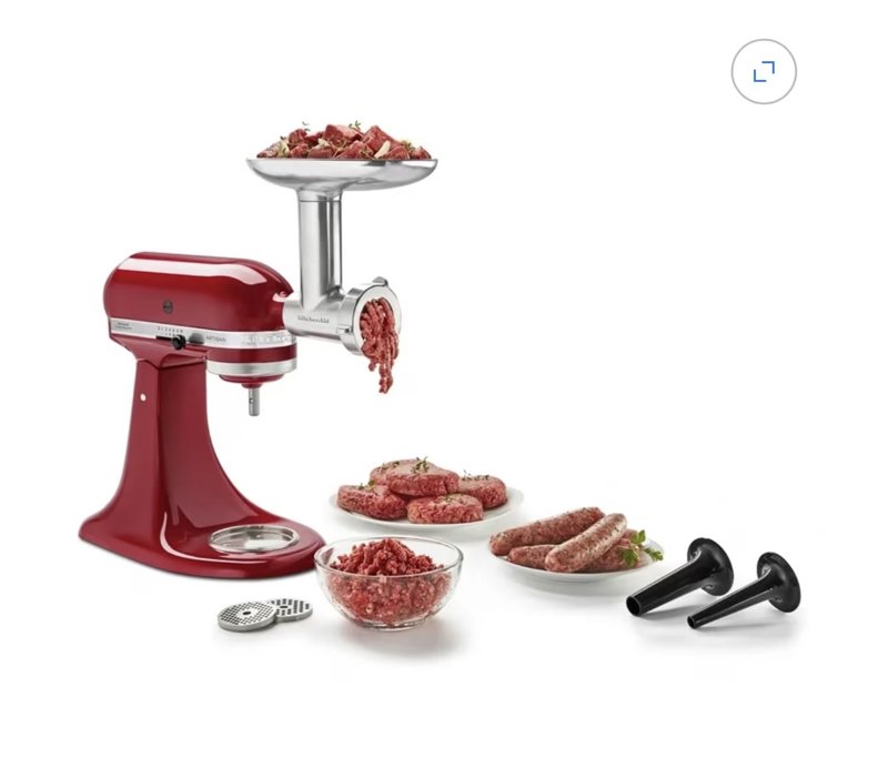 KitchenAid metal food grinder
