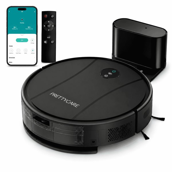 PrettyCare robot vacuum + mop