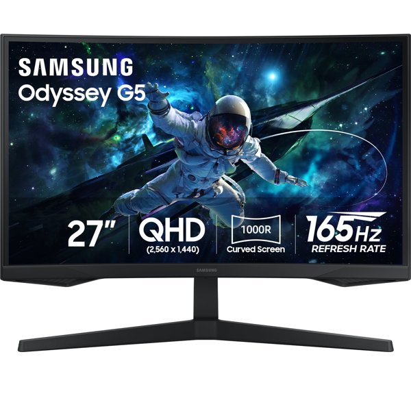 Samsung 27" Odyssey G5 gaming monitor