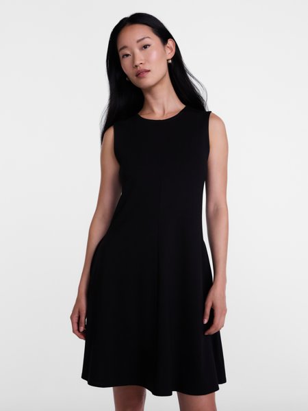 Scenario fit and flare mini dress