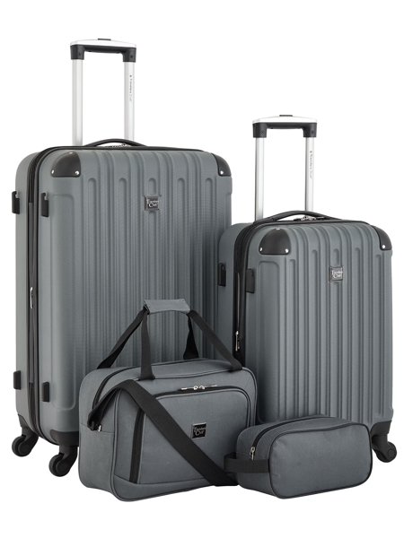 Travelers Club 4-pc luggage set
