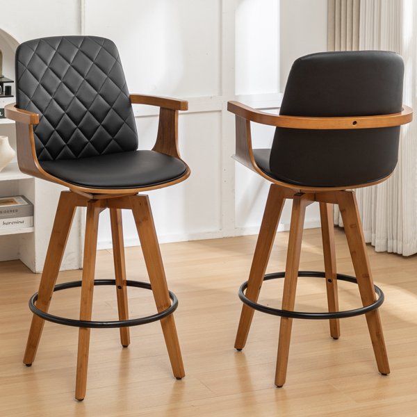 Swivel counter stools (set of 2)