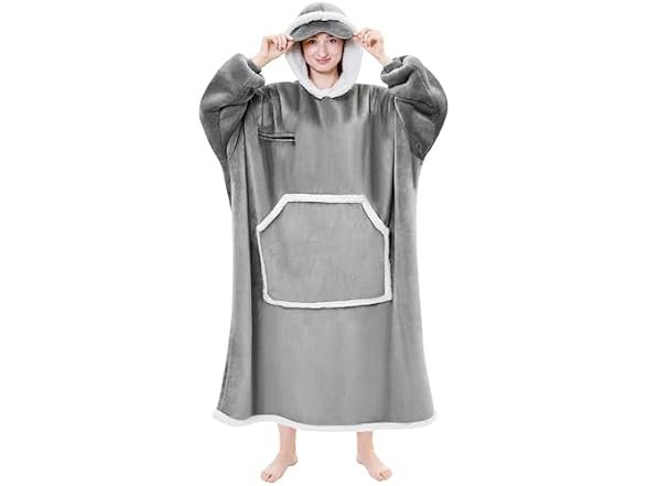 IFNOW sherpa wearable blanket