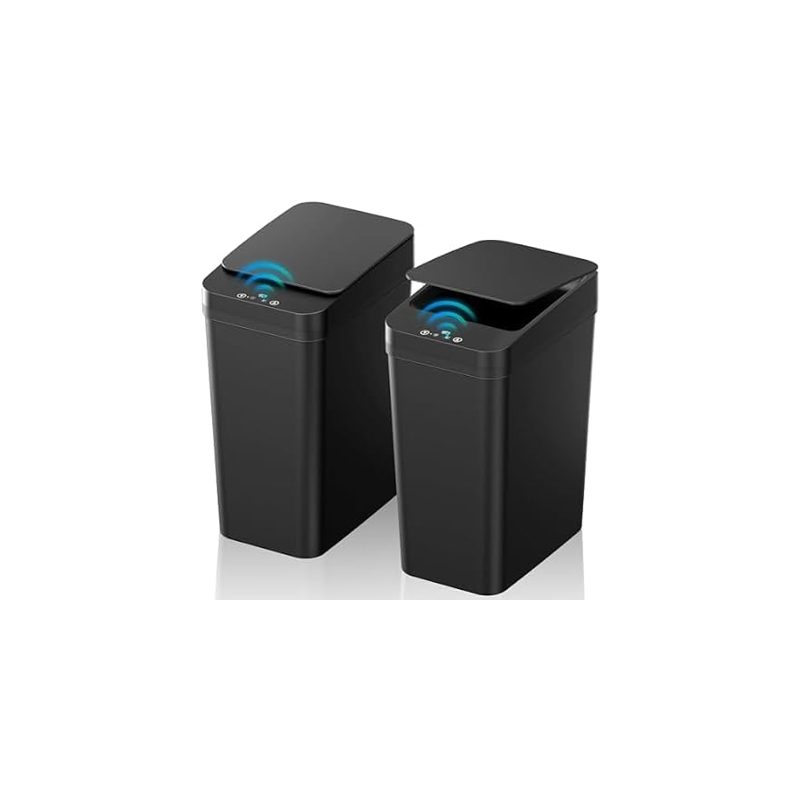 KOEYLE trash cans with lid, 2-pack