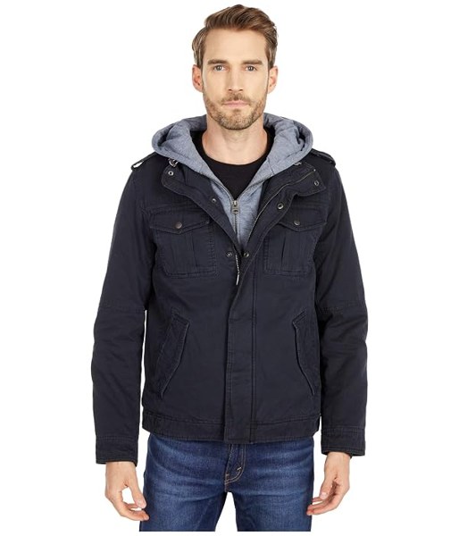 Levi's sherpa-lined hooded jacket