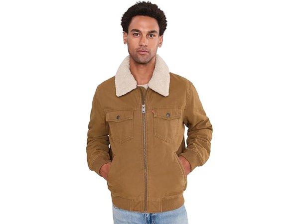 Levi's Workwear sherpa-collar jacket